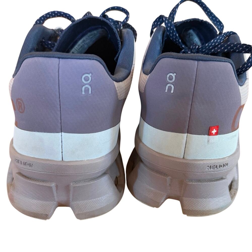 On Cloudmonster Running Shoes Pearl Arctic Purple Womens Sz 9.5 Sneakers Active - Picture 7 of 7